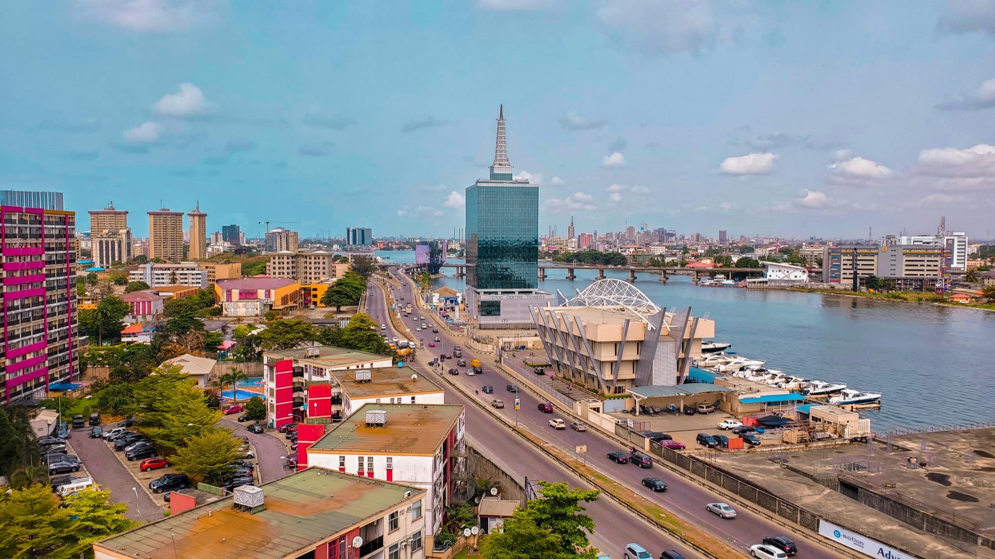 Lagos, Nigeria skyline
